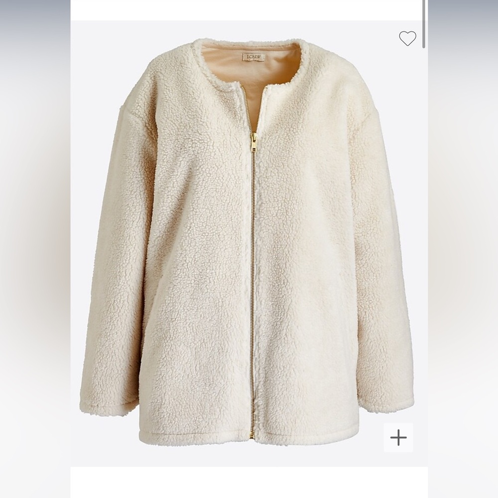 Faux Sherpa jacket